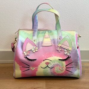 Kids Under One Sky Pastel Tie-Dye Cat Bag